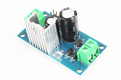 NOYITO Three-Terminal Regulator Power Supply Module LM7805 5V LM7812 12V Regulator Module 3A Rectifier Filter Power Converter (Pack of 2) (DC 12V) - Image 5