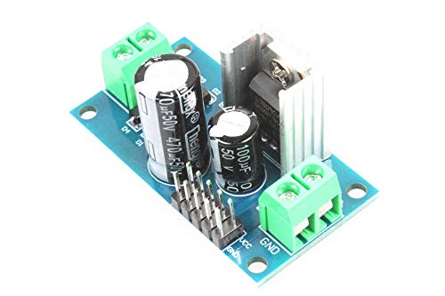 NOYITO Three-Terminal Regulator Power Supply Module LM7805 5V LM7812 12V Regulator Module 3A Rectifier Filter Power Converter (Pack of 2) (DC 12V) - Image 4