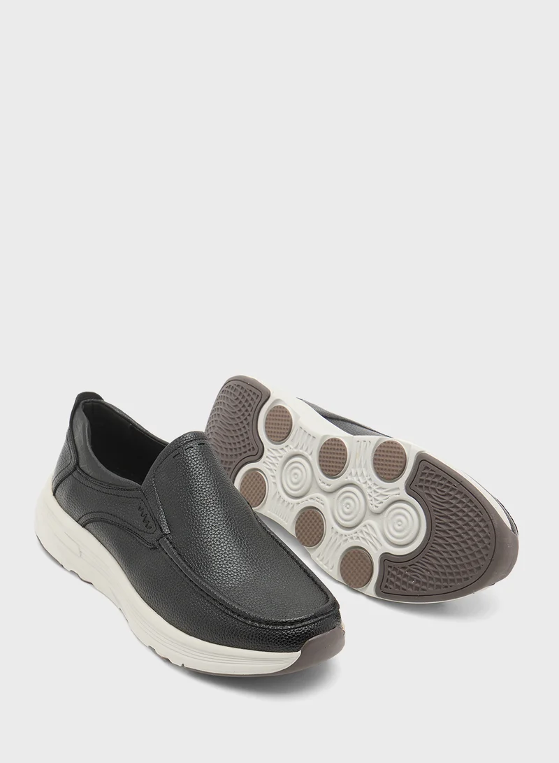 Robert Wood  Textured Casual Slip-Ons for Men | Best Price UAE