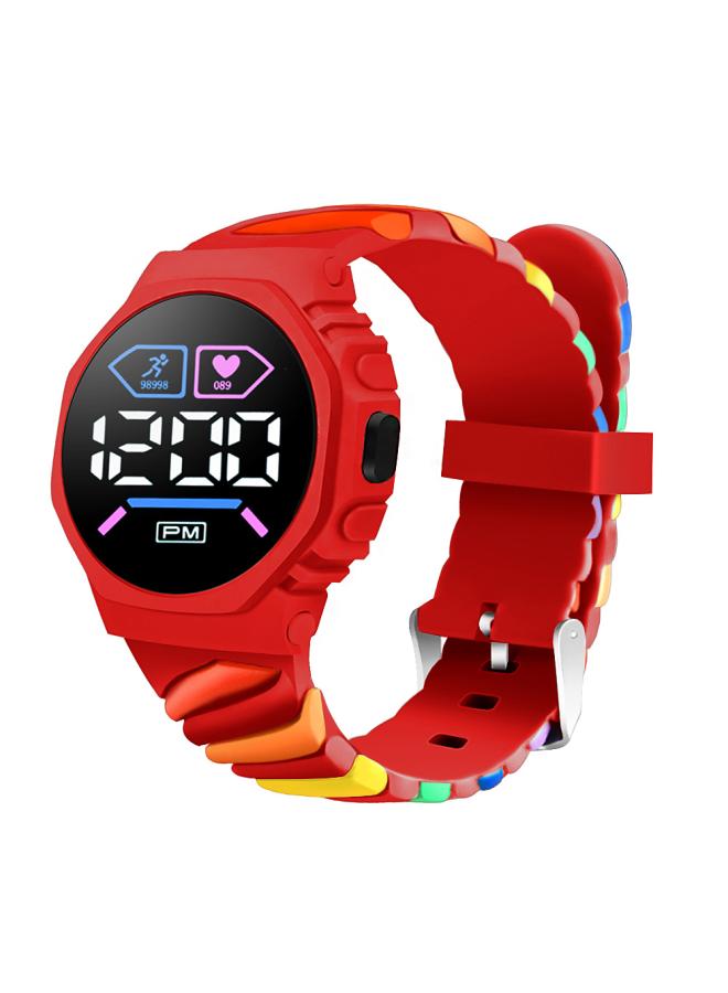Manufacturers Of New Electronic Watches High School Students Fashionable Hand Ring Watch Round Sports Children's Electronic Watch 