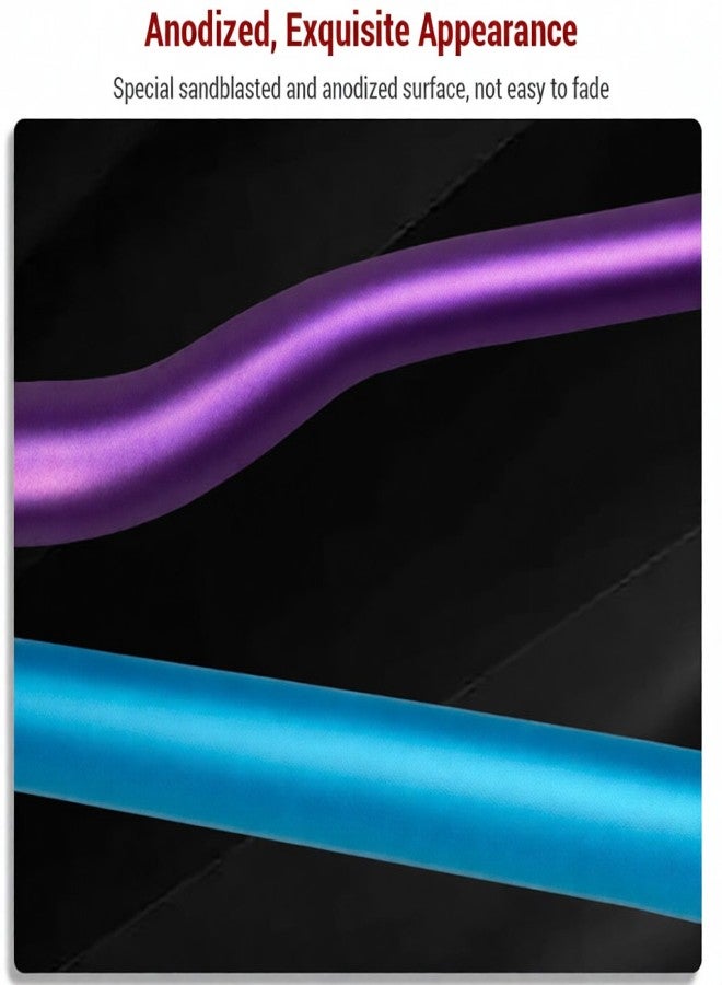 WAKE 31.8MM Mountain Bike Handlebar Aluminum Alloy Bicycle Riser Handlebar 30MM Rise 780MM Wide Bicycle Bar with Paint Matte Surface - Image 4