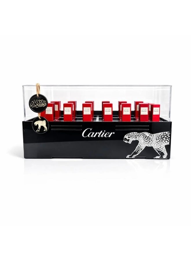 Eid gifts: Luxury perfume in Cartier boxes, 12 pieces - Image 1