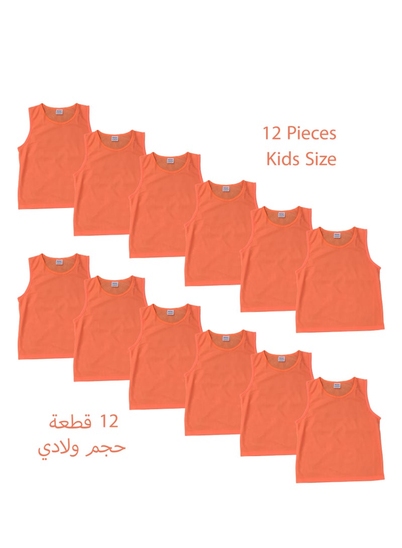 مام 12 قطعة من سترة كرة القدم مقاس صغير للأطفال - Image 1