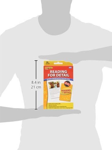 Edupress Reading Comprehension Practice Cards, Reading for Detail, Yellow Level (EP62996) - Image 5
