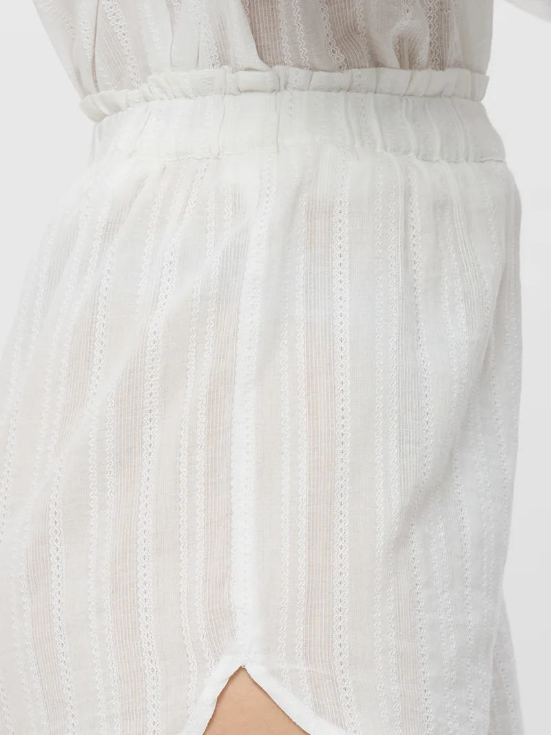 AMMARZO Cotton Dobby Relaxed Shorts