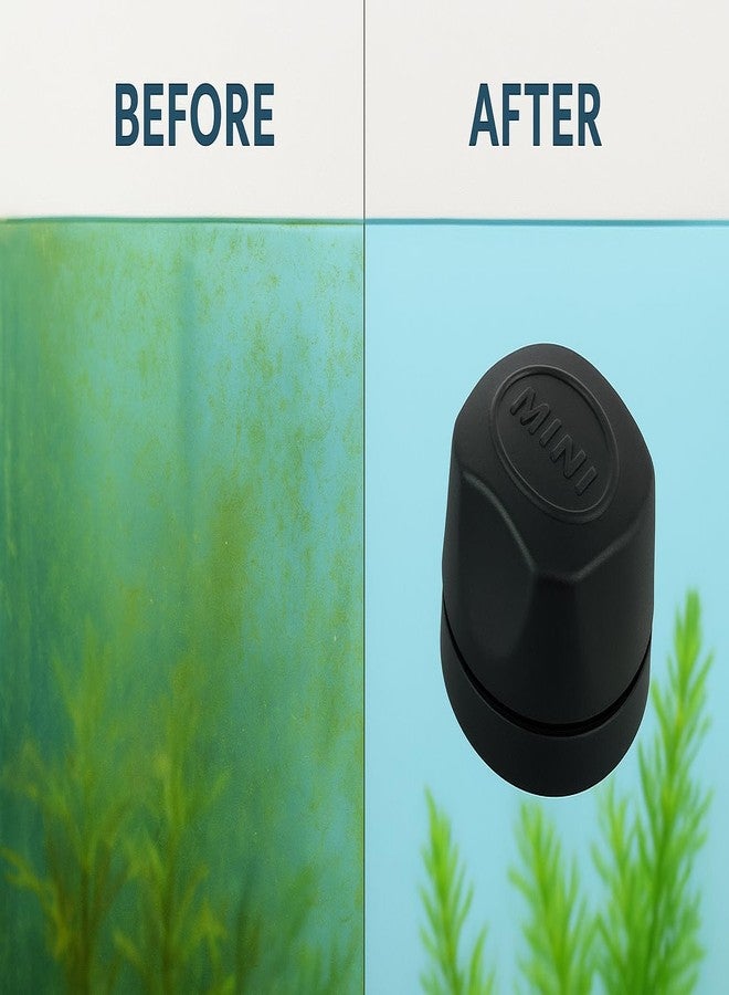 Scroll Store Mini Aquarium Magnetic Cleaner for Fish Tank Glass | Floating Magnetic Algae Scraper Brush | Compact Design for Small & Nano Aquariums | Strong Magnet, Non-Slip Grip & Scratch-Free - Image 4