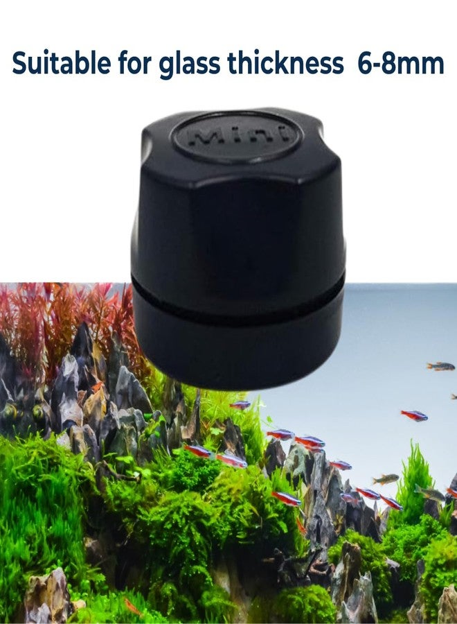 Scroll Store Mini Aquarium Magnetic Cleaner for Fish Tank Glass | Floating Magnetic Algae Scraper Brush | Compact Design for Small & Nano Aquariums | Strong Magnet, Non-Slip Grip & Scratch-Free - Image 5