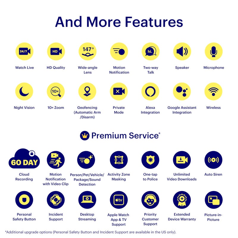 Canary View Indoor Home Security Camera 1080p HD WiFi IP | 24/7 Watch Live Video, Motion Alerts, Two-Way Talk, Night Vision, 10x Zoom, Private Mode, Compatible with Alexa, Google Assistant - Image 5