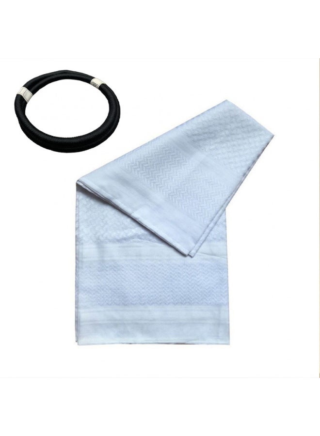 Arab Headscarf And Headband Middle Eastern Ethnic Accessories Two-piece Set - Image 1