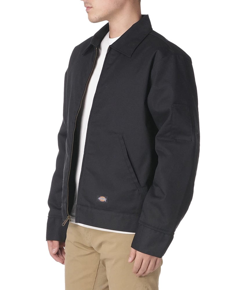 Dickies Mens Lined Eisenhower Jacket, Black, X-Large - Image 3