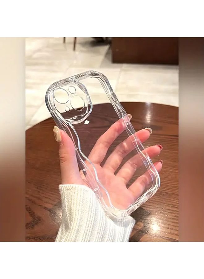 حافظة شاحبة طرية وشفافة لهاتف Redmi Note 12 Pro Plus، مقاومة للصدمات، رفيعة وخفيفة الوزن للغاية، متعددة الاستخدامات، بسيطة وأنيقة - Image 4