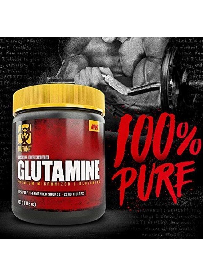 Mutant Glutamine - 100% Pure Workout Supplement to Help Replenish Glutamine Levels for Improved Muscle Repair, Immune and Digestive System Support After Physical Activity – 300 g – Unflavored - Image 3