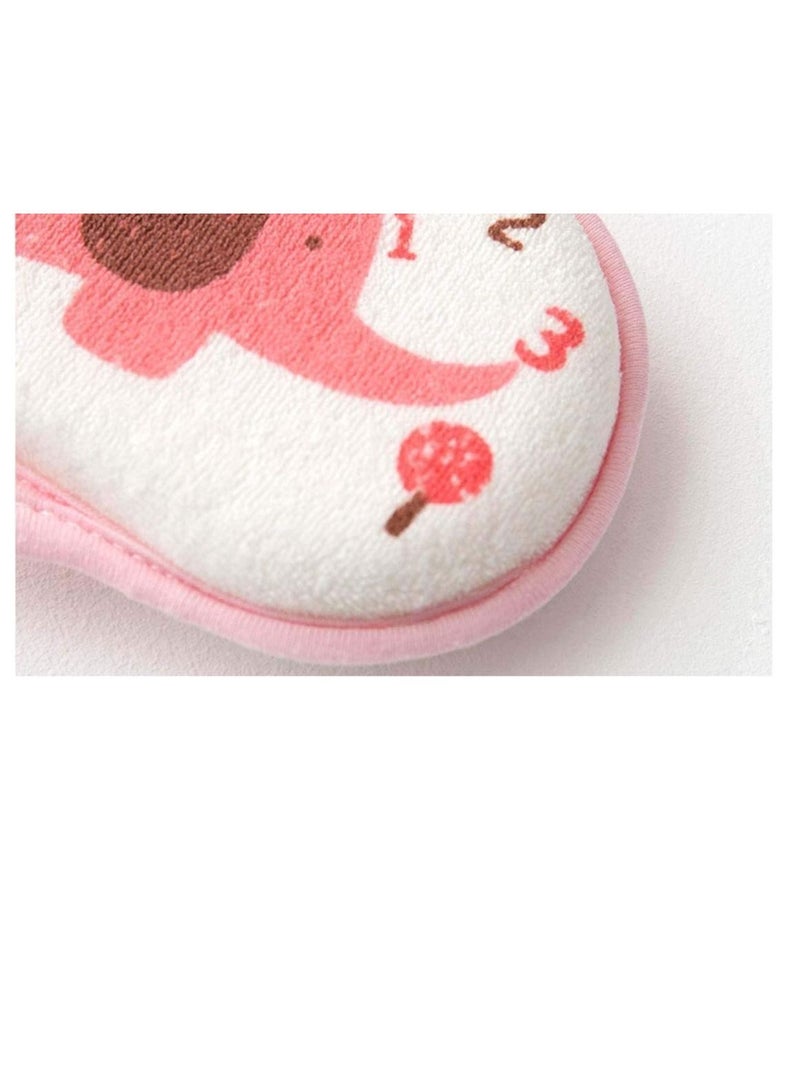 SYOSI Baby Bath Sponge, Soft Foam Scrubber Natural Sponge for Bathing, Shower Scrubber Body Sponge Cute Soft Cotton Baby Bath Foam Rub Shower Sponge for Kids Babies Men Women, Set of 3 - Image 5