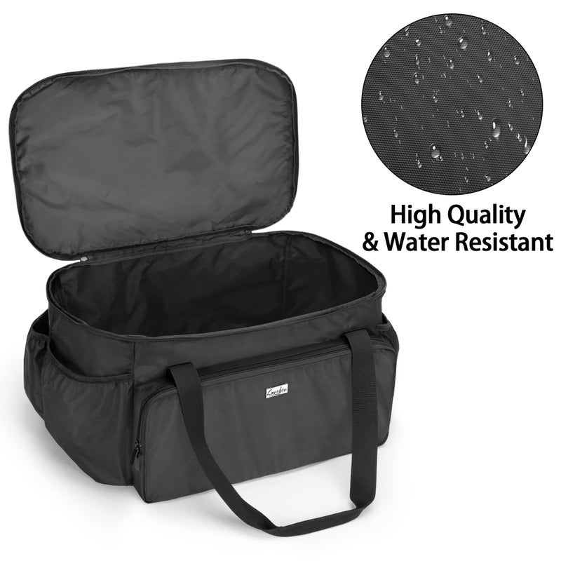 samdew Portable Grill Carry Bag Compatible with Weber 1141001 Go-Anywhere Gas Grill, Outdoor Camp Grill Cover Compatible with Weber 121020 Go-Anywhere Charcoal Grill, Bag Only (Patented Design) - Image 2