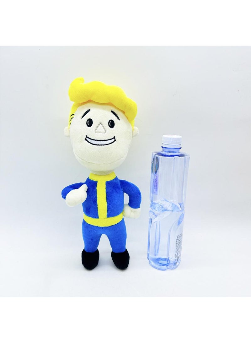 general 1 Pcs Fallout Vault Boy Plush Toy 27cm Idea Toy Gift For Fans Horror Stuffed Figure Doll For Kids And Adults Great Birthday Stuffers For Boys Girls - Image 5