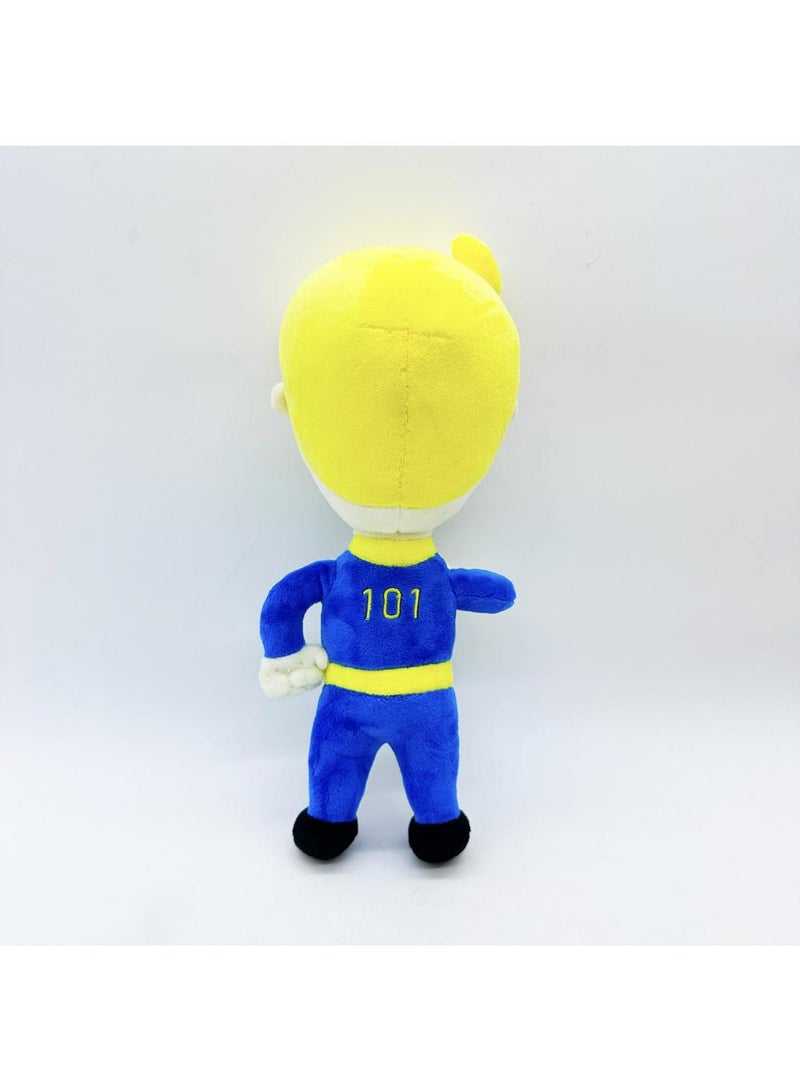 general 1 Pcs Fallout Vault Boy Plush Toy 27cm Idea Toy Gift For Fans Horror Stuffed Figure Doll For Kids And Adults Great Birthday Stuffers For Boys Girls - Image 3