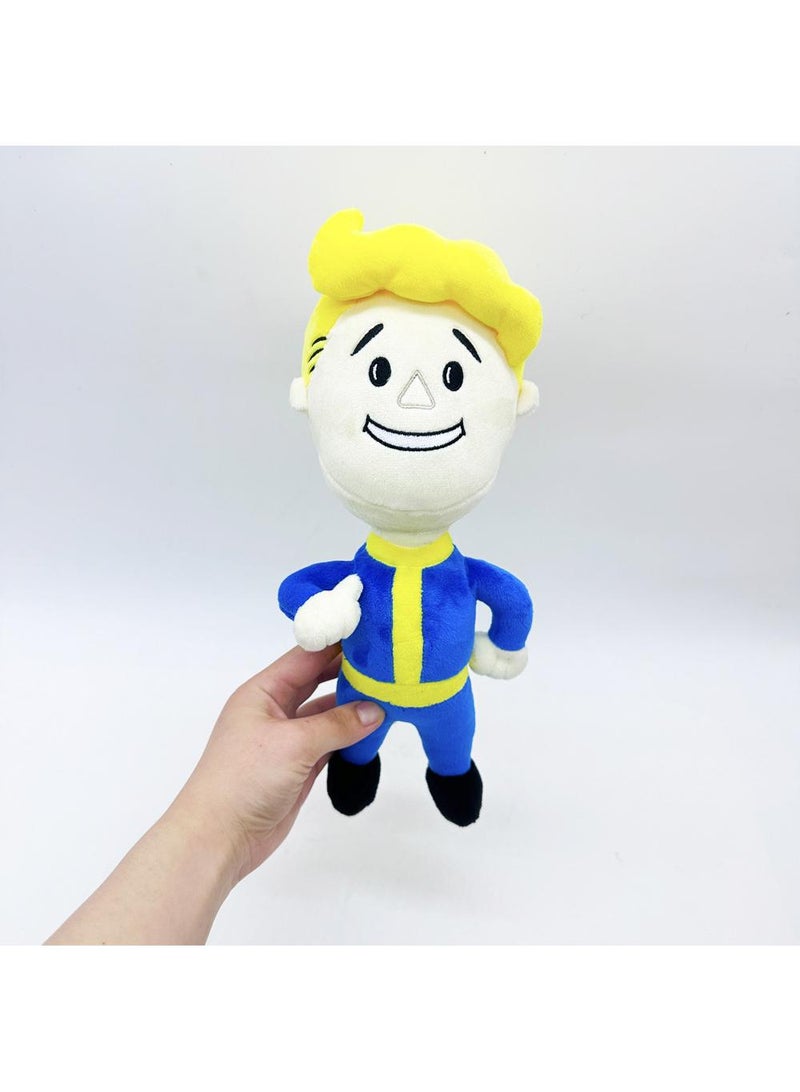 general 1 Pcs Fallout Vault Boy Plush Toy 27cm Idea Toy Gift For Fans Horror Stuffed Figure Doll For Kids And Adults Great Birthday Stuffers For Boys Girls - Image 4