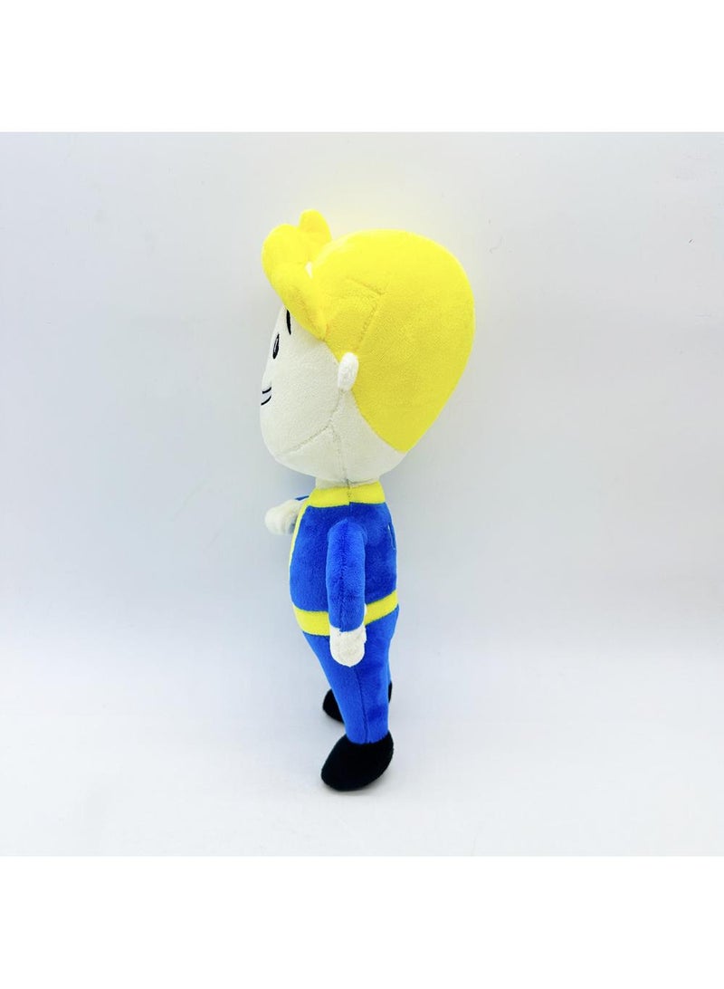 general 1 Pcs Fallout Vault Boy Plush Toy 27cm Idea Toy Gift For Fans Horror Stuffed Figure Doll For Kids And Adults Great Birthday Stuffers For Boys Girls - Image 2