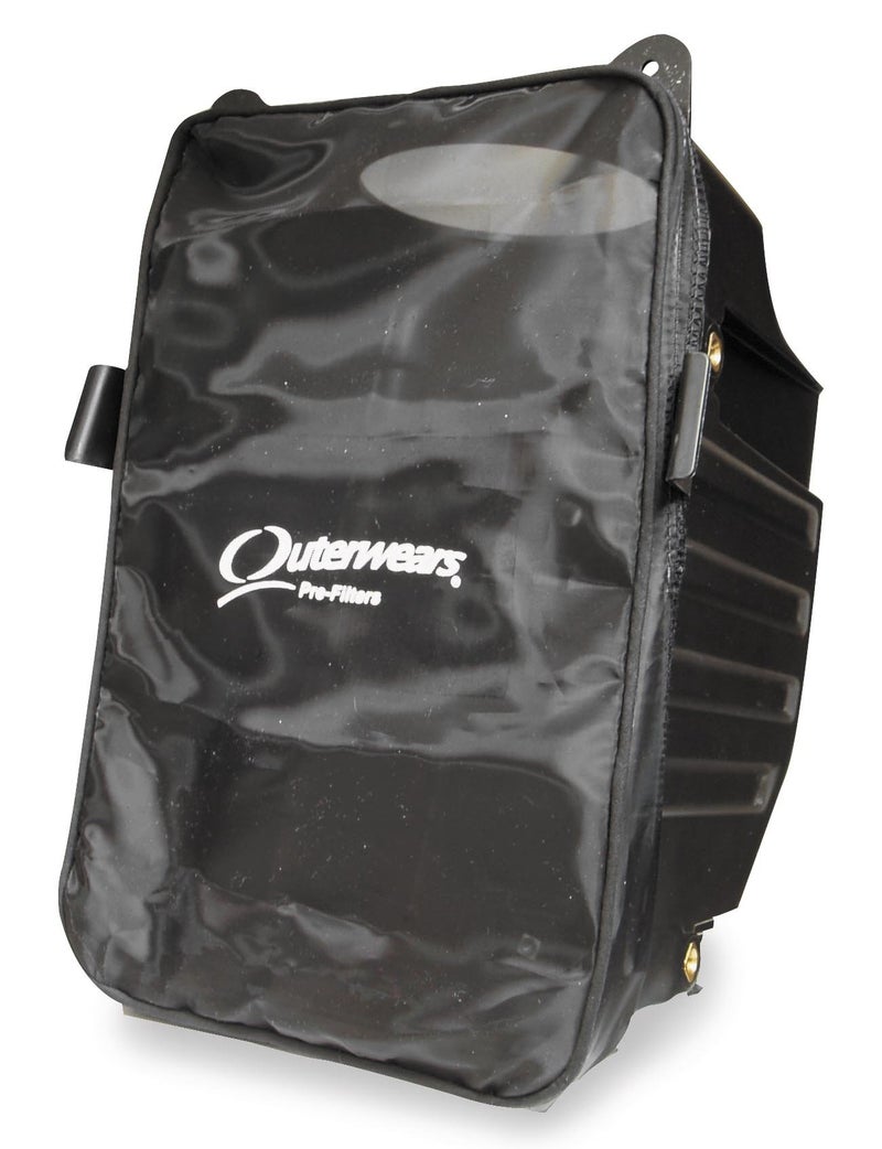 Outerwears Air Filter Wrap, Pre Filter, 3-1/2 in OD, 6 in Tall, Polyester, Black, Each - Image 4