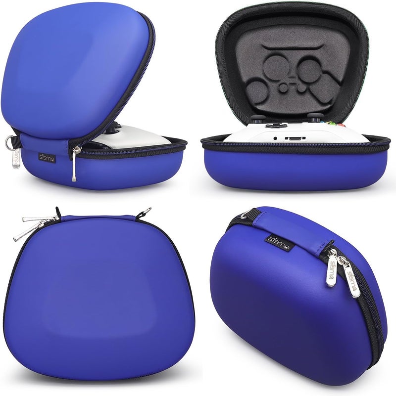 sisma Storage Case Compatible with Xbox Series X S or Core Wireless Controller, Travel Pouch for Storing and Protecting Xbox Wireless Controller, Carrying Case, Blue - Image 3