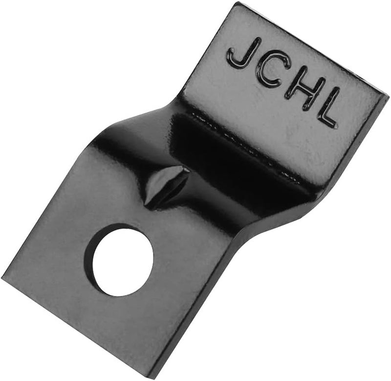 JCHL Table Desk Top Fasteners with Screws Black Heavy Duty Z Table Top Connectors Table ClipsTable Top Brackets Set of 40 Packs Include 40 Clips and 40 Screws Black40  - Image 3