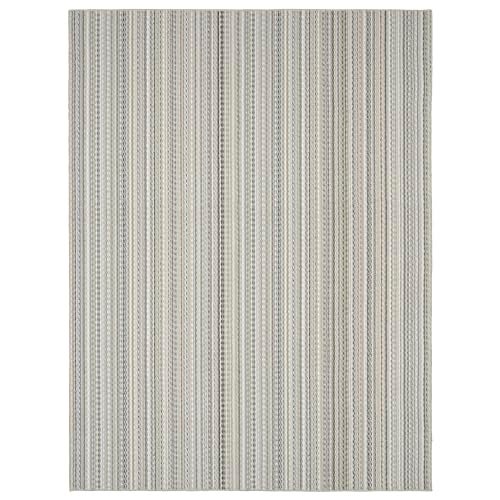Garland Rug Carnival Stripe NonSlip Recycled 9 x 12 Random Earthtone Stripes Area Rug  Modern StainResistant Ideal for Living Rooms  HighTraffic Areas