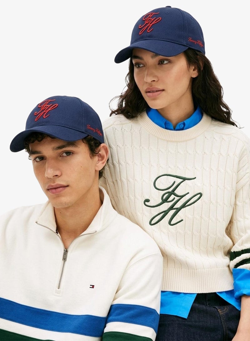 TOMMY HILFIGER Logo Embroidery Baseball Cap - Image 1