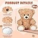 Silipull 16 Pieces 8 Inch Bear Stuffed Animal Bulk for Soft Stuffed Bear Plush Toys Party Favors Animal Decorations for Birthday Baby Shower Valentines Day Party Gifts Supplies - Image 4