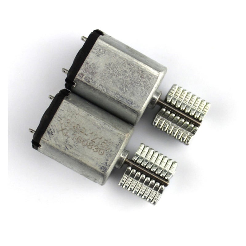 3V 0 3A 2450Rpm Micro Vibrating Dc Motor 18 5 X 15 X 11 5mm Silver Miniature - Image 2