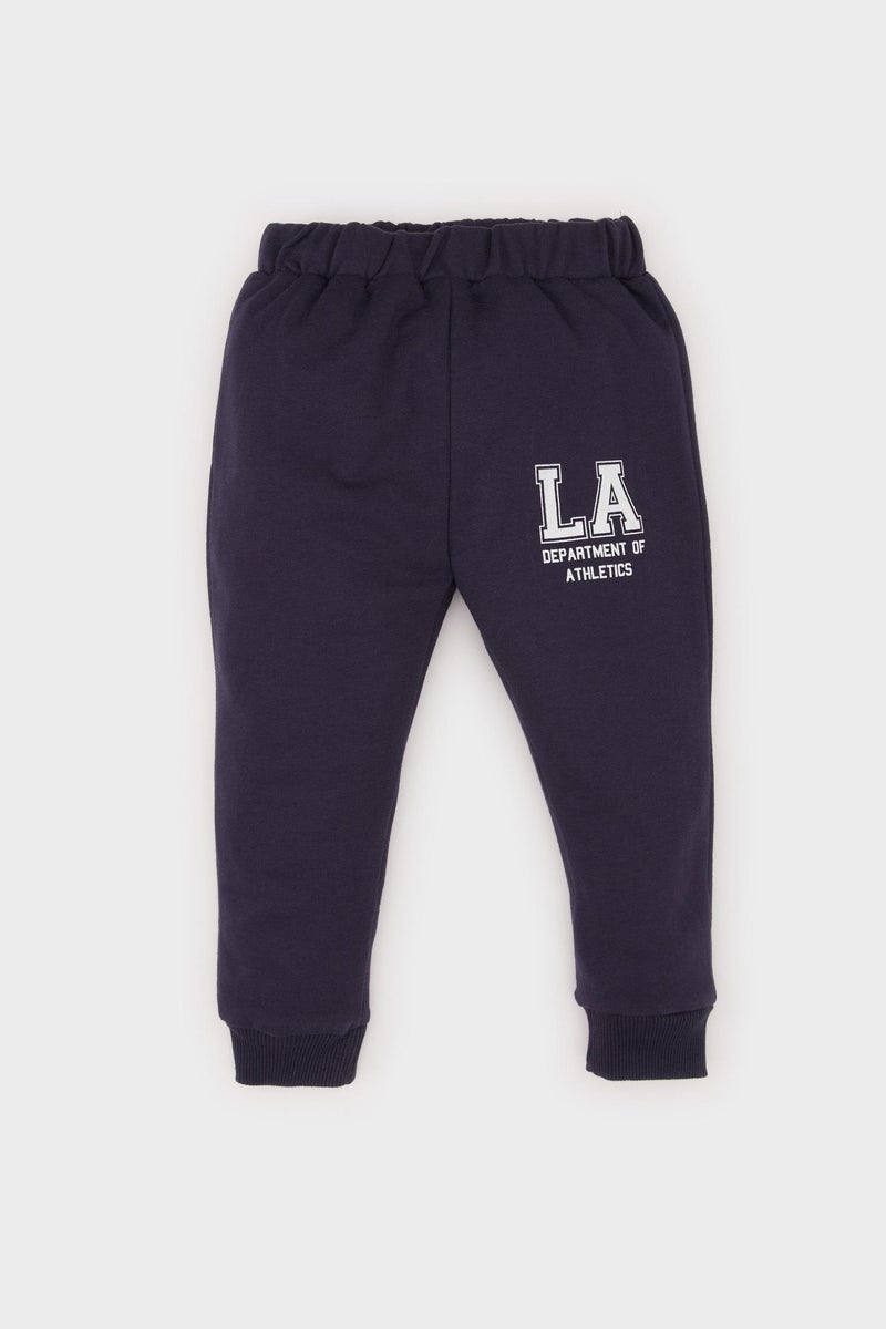 ديفاكتو بنطلون سويت بانتس بيبي اولادي خفيف قصة عادية كحلي - Image 1