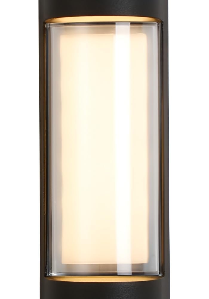 12W LED Wall Light - 18cm Modern Indoor/Outdoor Fixture with COB + SMD Lighting - Image 1