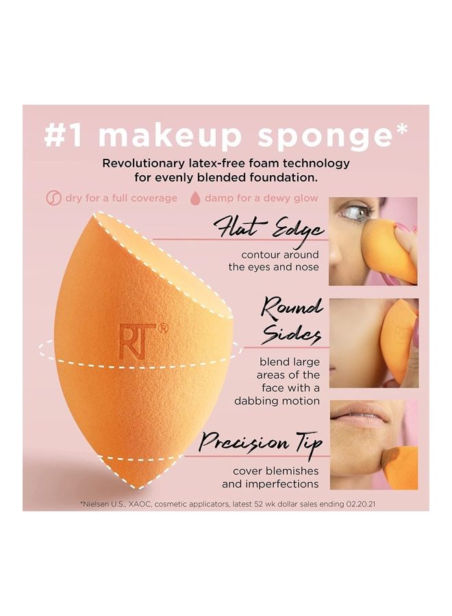 REAL TECHNIQUES Miracle Complexion Sponge Orange - Image 3