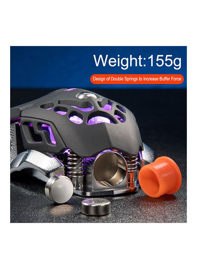 NIBEMINENT V9 Four Colour Breathing Mechanical Game Mouse 18 x 9 12centimeter Black - Image 3