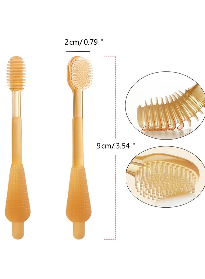Children's Toothbrush Set - Oral Hygiene Kit for Babies 0-18 Months, Includes Milk Toothbrush, Zungenbürste, Finger & Tumbler 2-In-1, Training Set - Image 2