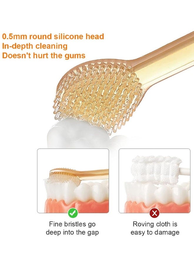Children's Toothbrush Set - Oral Hygiene Kit for Babies 0-18 Months, Includes Milk Toothbrush, Zungenbürste, Finger & Tumbler 2-In-1, Training Set - Image 5