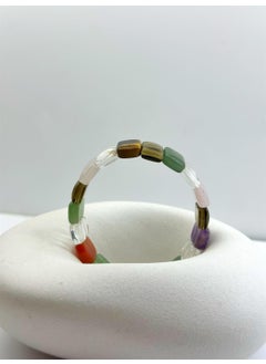Kehribar Point Rolex Model Chakra Stone Bracelet  - Image 1