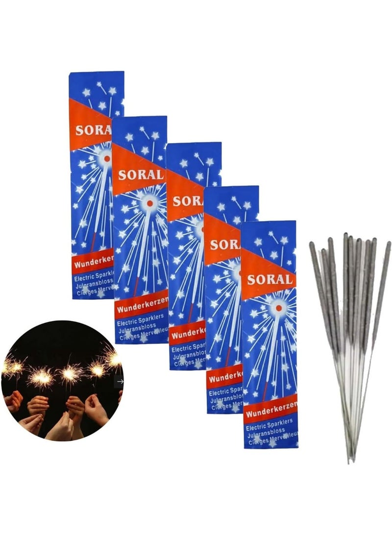 SORAL Spark Candle Party Birthday - Sun and Moon 50 Sticks - Image 1