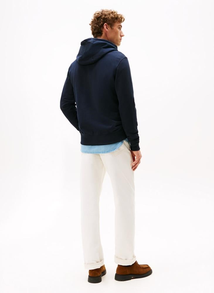 TOMMY HILFIGER Graphic Zip Through Hoodie - Image 2