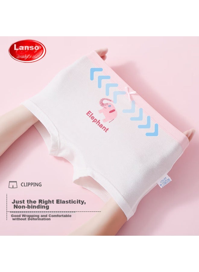 LANG SHA Langsha children's Underwear Girls' Antibacterial Development Square Pants Girls' Shorts 7-pack 140 - Image 3