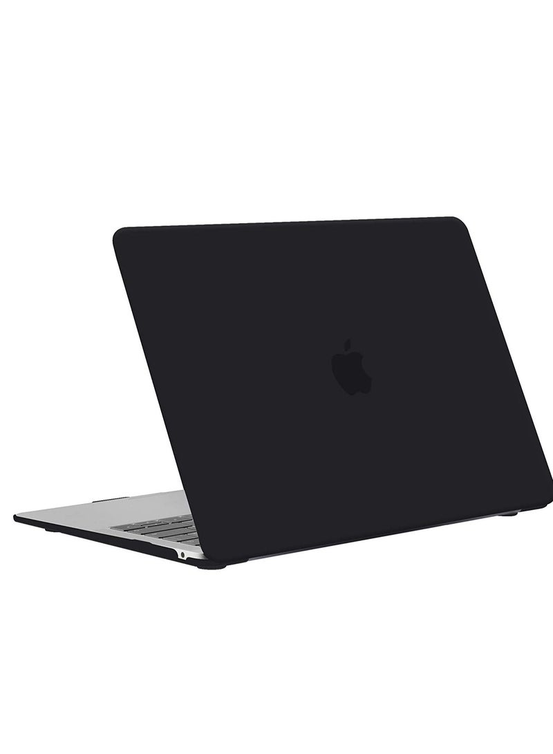 جراب Etroon مناسب لجهاز MacBook Air M2 A2681Release (2022) غطاء جراب 13.6 بوصة أسود - Image 2