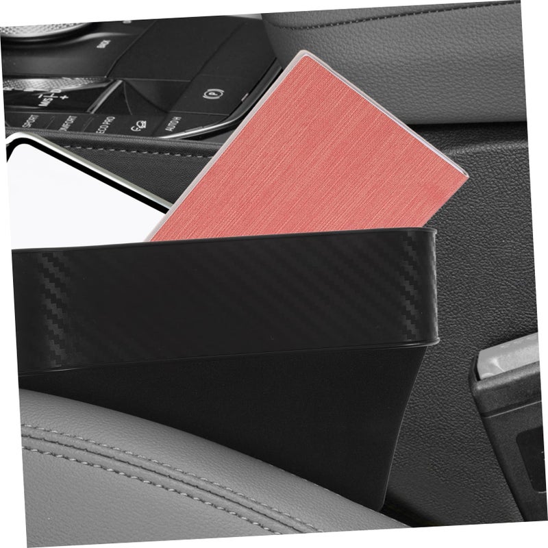 Car Seat Gap Organizer with Cup Holder USB Charger Multifunctional Storage Easy Installation Durable Black - Image 5