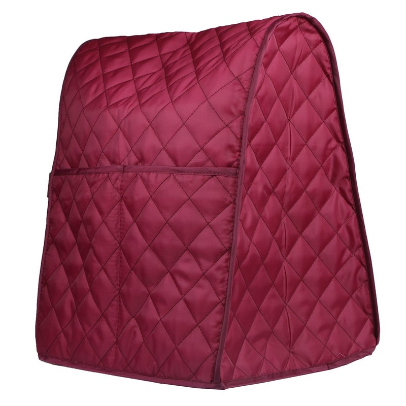 Evermarket Stand Mixer Dust Proof Cover with Pocket and Organizer Bag for KitchenaidSunbeamCuisinartHamilton Mixer Red