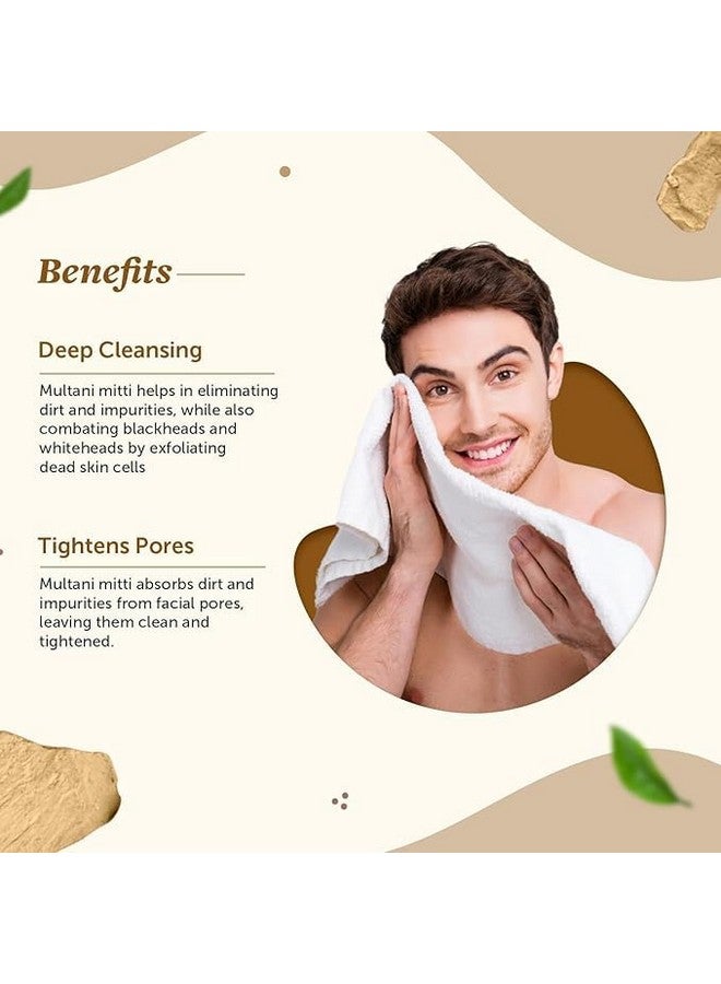 BPE Organic Multani Mitti Stone Form Paste (Fuller's Earth/Calcium Bentonite Clay) for Face Pack and Hair Pack (500 g) - Image 5