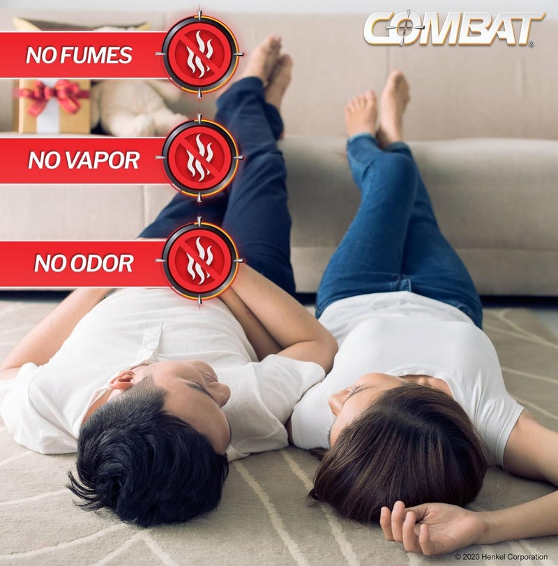 كومبات جل مكافحة الصراصير كومبات ماكس 60 جرام – مبيد صراصير سريع المفعول على شكل حقنة، طُعم فعال طويل الأمد للقضاء على الصراصير وأعشاشها داخل المنزل - Image 4