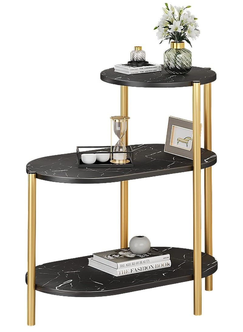 DubaiGallery Multi-Layer Sofa Coffee Tables Luxury Italian Light Simple Bedside Tables Modern Home Furniture Living Room Small Round Table - Image 2