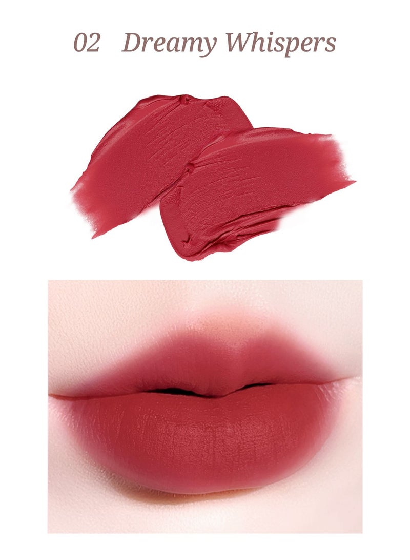 Fancy only Dream Star Lip Cream Moisturizing Velvet Smooth Matte Finish Lip Gloss - 02 Dreamy Whispers - Image 2