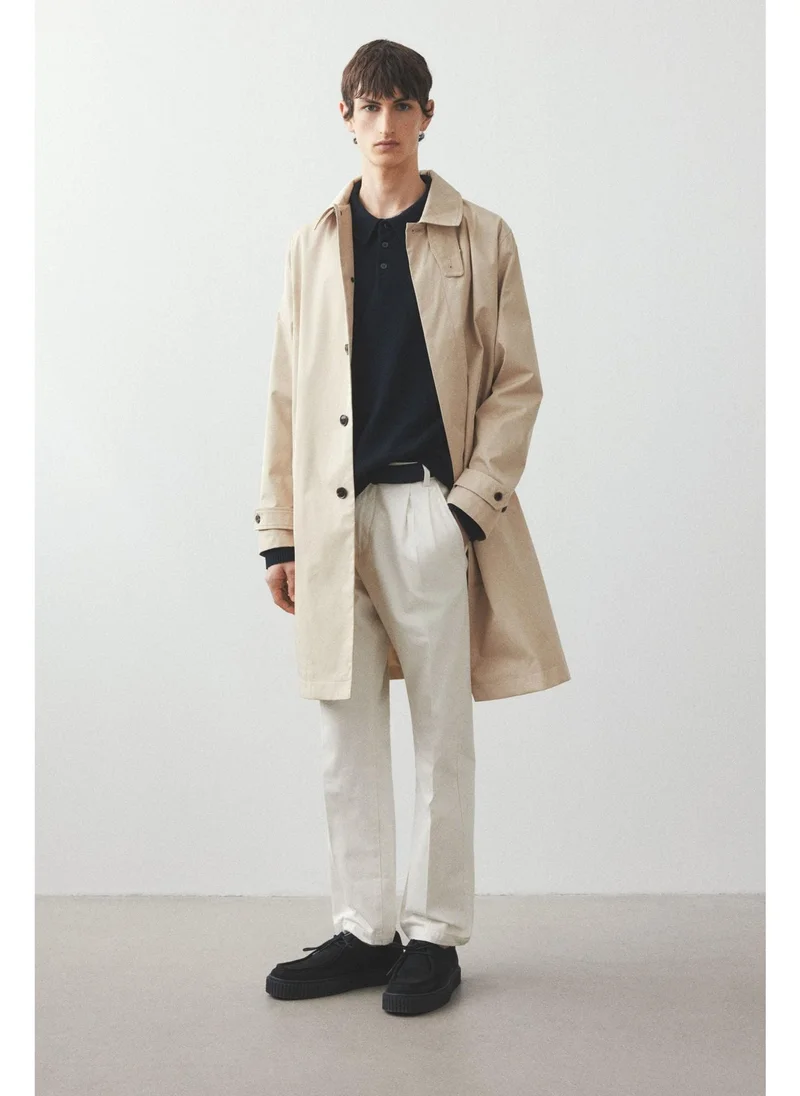اتش اند ام Regular Fit Crease-leg chinos