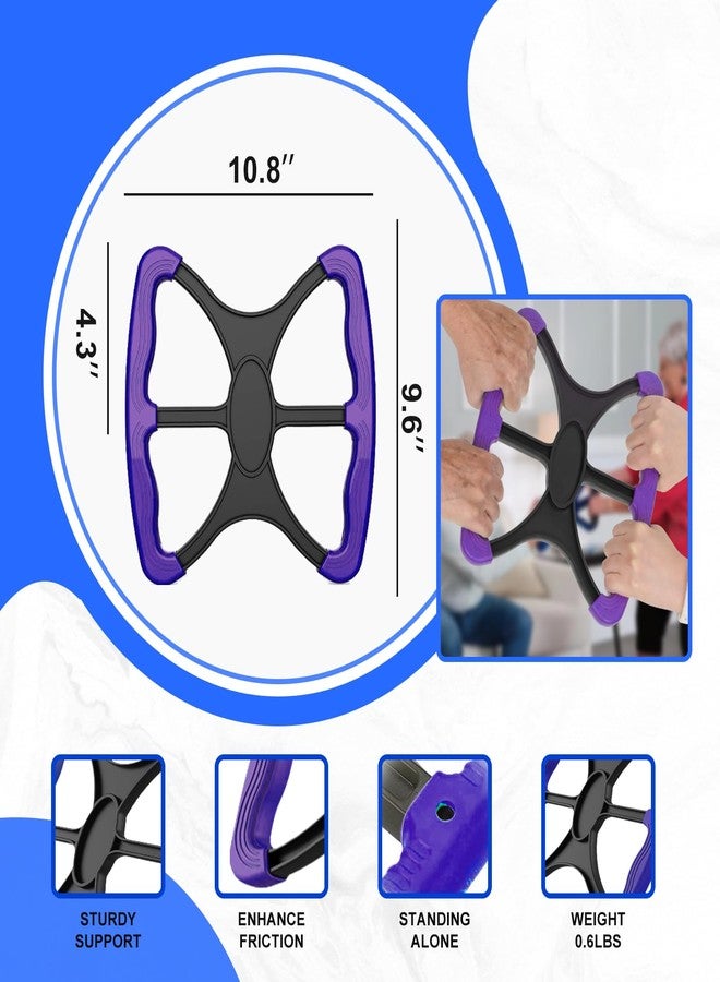 WERJH Lift Assist For Elderly,Aids For Disabled And Elderly With No-Slip Grip Handles,Standing Aids & Supports To Transfer Elderly, Senior, Bariatric, Patient Or Disabled,As Seen On Tv(Purple) - Image 2