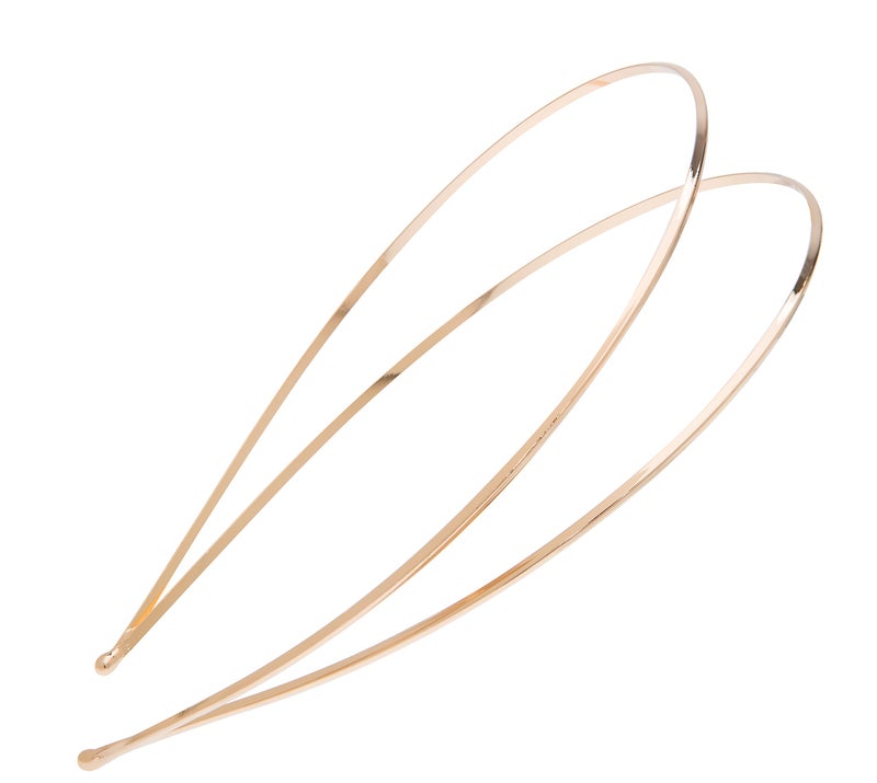 L. Erickson Metal Double Headband - Gold - Image 1