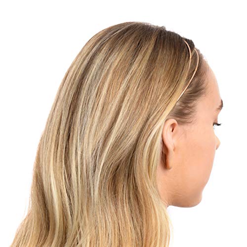 L. Erickson Metal Double Headband - Gold - Image 3